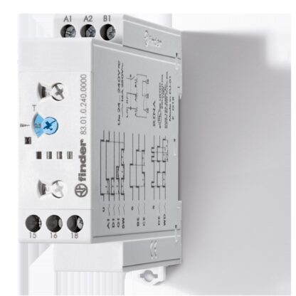 TEMPORIZZATORE MULTIFUNZ.12/240V 1CO 16A - FIN 830102400000