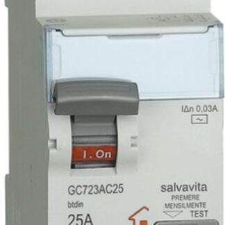 Interruttore differenziale puro 1P AS 63A - BTI G721AS63