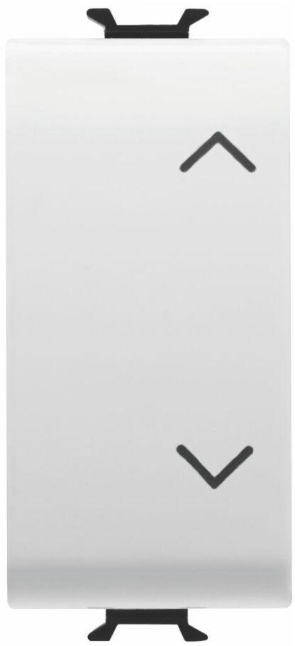 COMMUTATORE 1M 1P 10AX SU-GIU' BIANCO - GEW GW10121