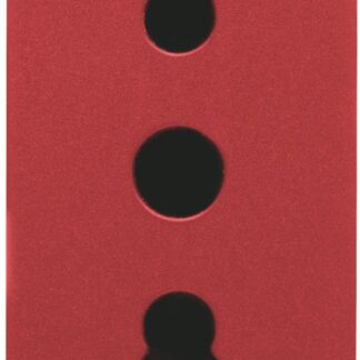 Presa standard 16A 2P+T rossa - GEW GW10213