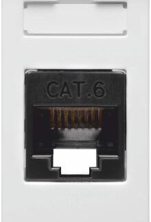 Connettore RJ45 1M CAT.6 UTP BIANCO - GEW GW10423