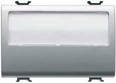 Pulsante con targa portanome - GEW GW14192
