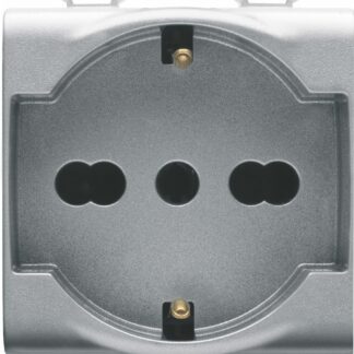 Presa di corrente Schuko bipasso 2P+T 16 A P40 - GEW GW14204