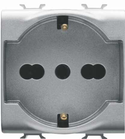 Presa di corrente Schuko bipasso 2P+T 16 A P40 - GEW GW14204