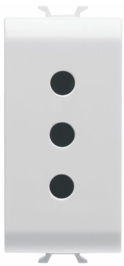 Presa standard italiano 2P+T 10A - GEW GW15201