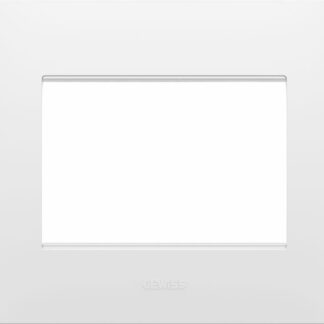 Placca Ego bianco satinato - GEW GW16003PW