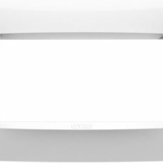 Placca ONE 4P bianco latte - GEW GW16104TB