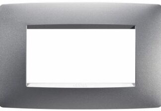 Placca One 4 posti titanio - GEW GW16104VT