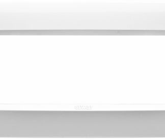 Placca ONE 6P bianco latte - GEW GW16106TB