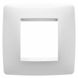 Placca ONE INT.2P bianco latte - GEW GW16122TB