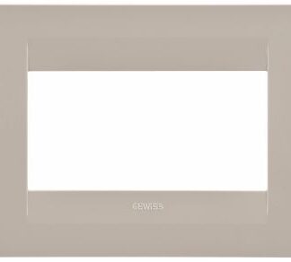 Placca Geo 4 posti canapa - GEW GW16404TC