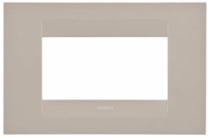 Placca Geo 4 posti canapa - GEW GW16404TC