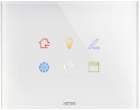 Placca ICE touch in vetro - GEW GW16946CB