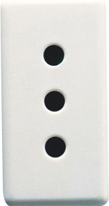 Presa standard italiano 2P+T 10A - GEW GW20201
