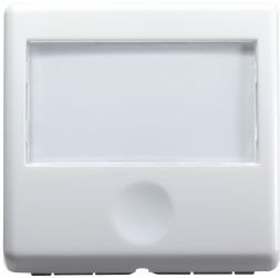 Pulsante con targa portanome - GEW GW20591