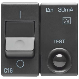Interruttore automatico magnetotermico 1P+N 16A - GEW GW21450