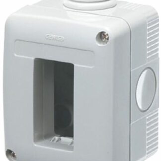 Contenitore per apparecchi orizzontale protetto 1 posto IP40 - GEW GW27001