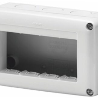 contenitore per apparecchi orizzontale protetto 4 posti - GEW GW27004