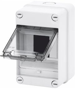 Centralino da parete 4 moduli IP55 - GEW GW40001