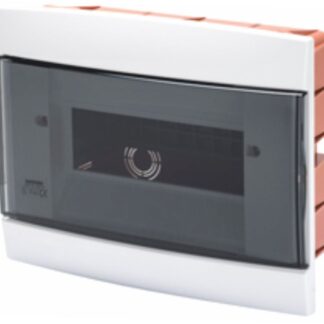 Centralino da arredo ad incasso 8 moduli bianco - GEW GW40225TB