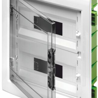 Centralino incasso 24 moduli (12X2) con porta fumè IP40 - GEW GW40606PM