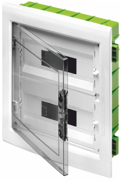 Centralino incasso 24 moduli (12X2) con porta fumè IP40 - GEW GW40606PM
