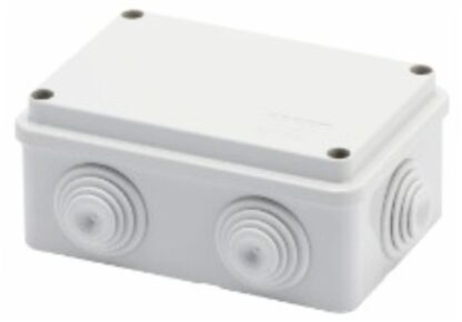 Cassetta esterna con gommini IP55 120x80x50mm - GEW GW44005