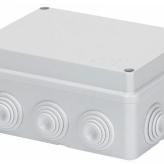 Cassetta di derivazione con coperchio basso con passacavi IP55 150x110x70mm - GEW GW44006