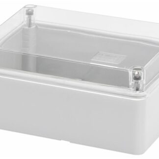 Cassetta esterna con coperchio trasparente 150x110x70mm - GEW GW44426