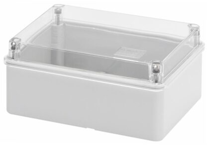 Cassetta esterna con coperchio trasparente 150x110x70mm - GEW GW44426