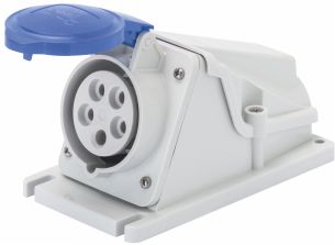 Presa fissa da parete a 90° - GEW GW62477