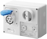 Presa fissa interbloccata 2P+T 32A 230V 6H CBF - GEW GW66037