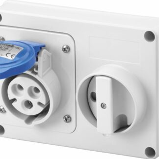 Presa fissa interbloccata 2P+T 16A 230V 6H SBF - GEW GW66104