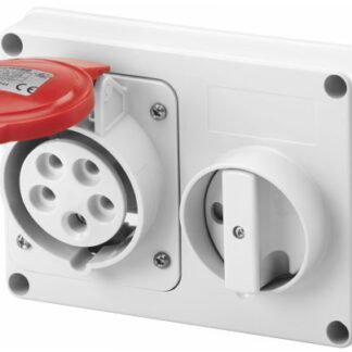 Presa fissa interbloccata 3P+N+T 16A 400V 6H SBF - GEW GW66109