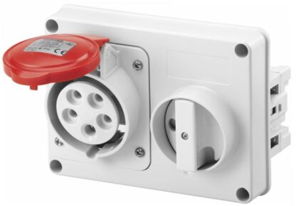 Presa fissa interbloccata 3P+N+T 16A 400V 6H SBF - GEW GW66109