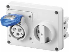 Presa fissa interbloccata 2P+T 32A 230V 6H SBF - GEW GW66115