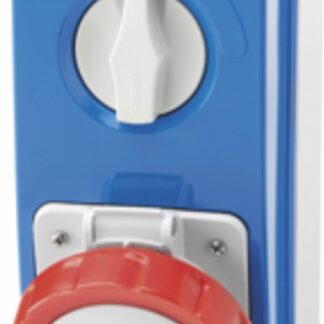 Presa fissa verticale interbloccata 3P+T 32A 380-415V - 50/60HZ 6H - IP67 - GEW GW66219N