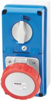 Presa fissa verticale interbloccata 3P+N+T 16A 400V 6H CBF - GEW GW66231N