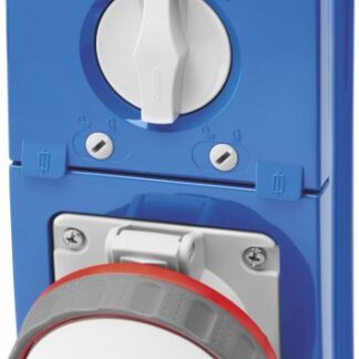 Presa fissa verticale interbloccata 3P+T 63A 400V 6H CBF - GEW GW66352N