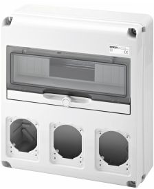 Quadro Din 14 moduli IP65 3FLANGE PR.16/32A IP65 - GEW GW68005N