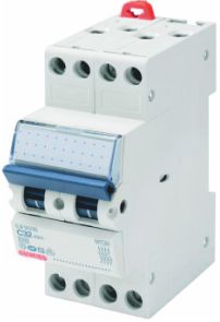 Interruttore magnetotermico compatto 10A 6KA 4P CURVA C - GEW GW90286