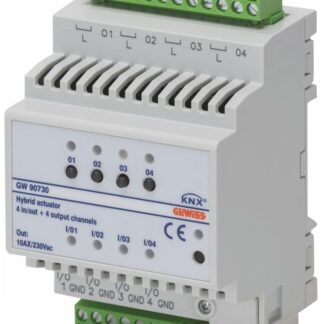 Attuatore on/off 4 canali - GEW GW90730