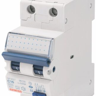 Interruttore magnetotermico differenziale compatto - MDC 45 - 1P+N CURVA C 32A TIPO A IDN=0,03A - 2 MODULI - GEW GW94210