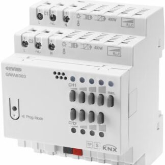 Attuatore dimmer universale 2 canali - GEW GWA9303