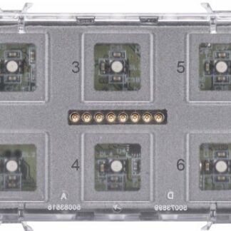 Modulo pulsantiera 6 canali - GEW GWA9421