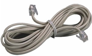 Prolunga lineare 3m telefonico 4 conduttore - FME 21280