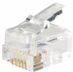 Spina RJ11 con contatti dorati - FME 22290