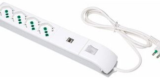 Multipresa 1,5m 3G1 S17 4P40+2USB-A+C - FME 410150