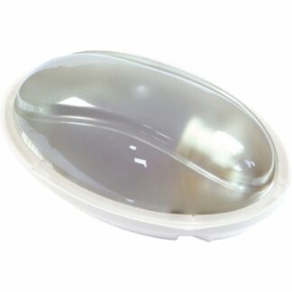 Plafoniera ovale 100W E27E IP65 bianco - FME 62740