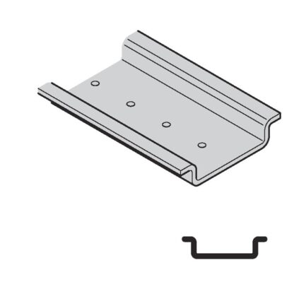 Guida Din 35X7,5 s/fori. ACQUISTO 2MT - SCA 865.220